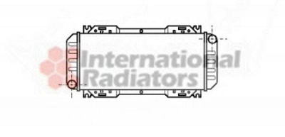 VAN WEZEL 18002044 -  Радиатор, охлаждение двигателя